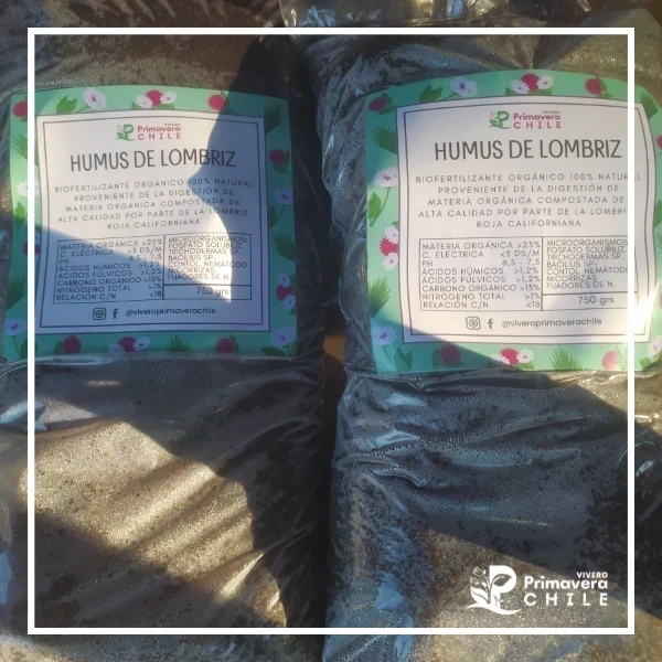 Hummus de Lombriz 750 grs.