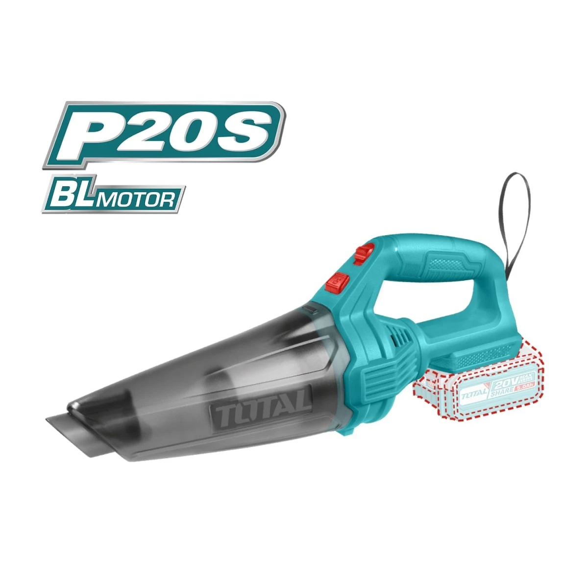 TOSLI240789 Combo llave de impacto 850nm + aspiradora + amoladora industrial total  4