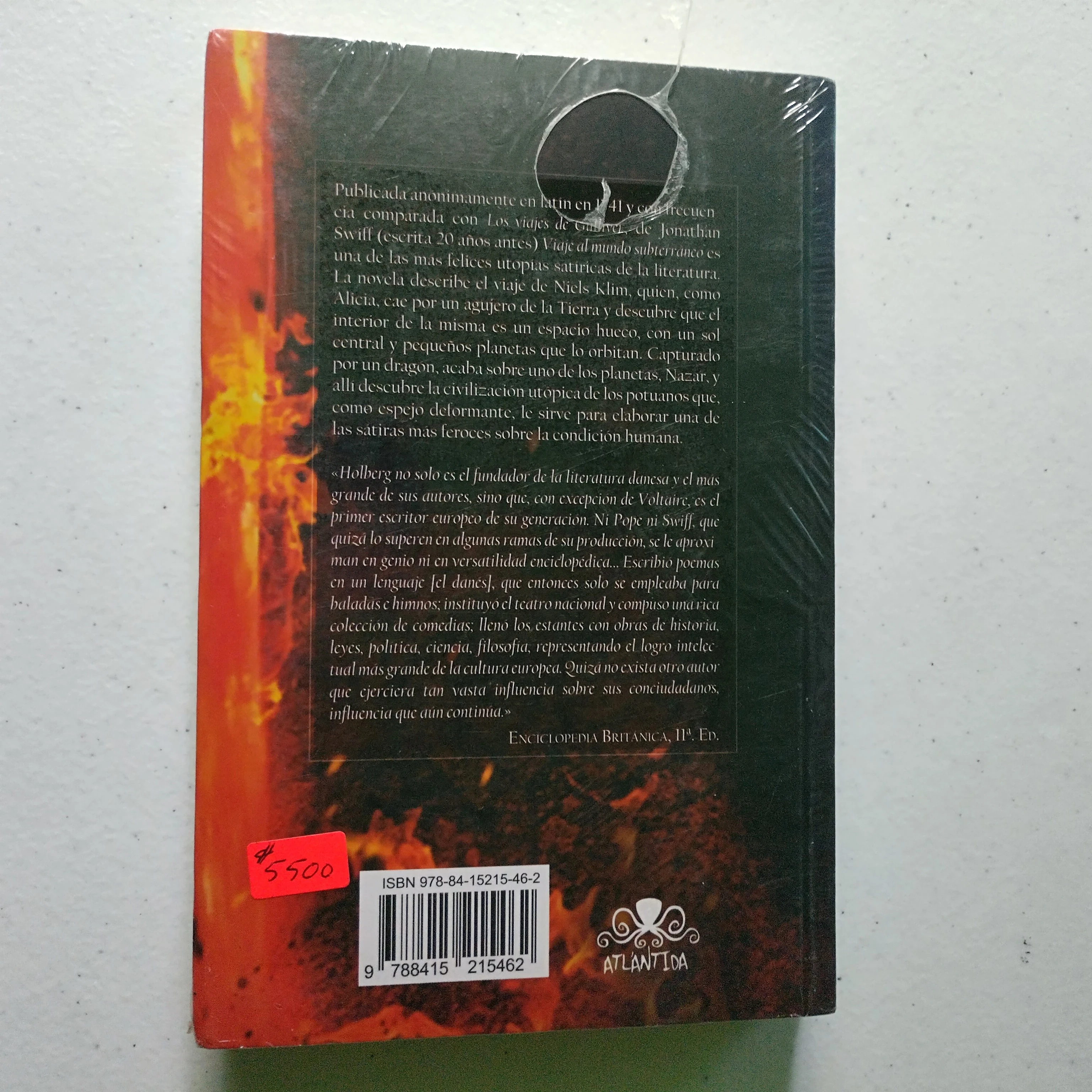 Viaje al mundo subterráneo, Ludvig Holberg, nuevo 2