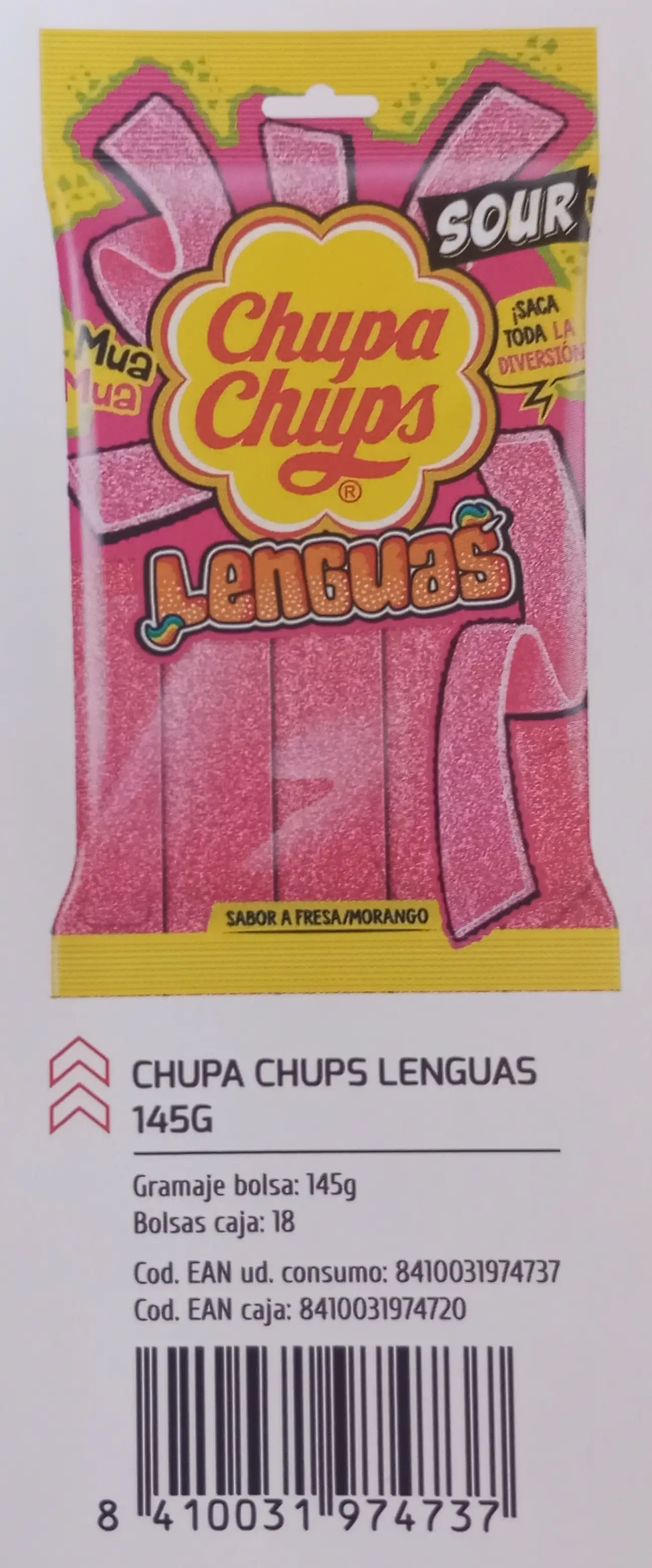 CHUPA CHUPS LENGUAS 