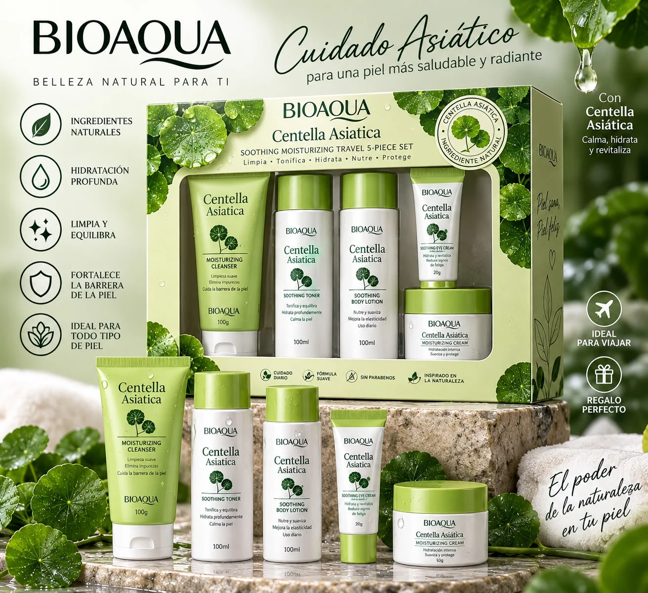 bioaqua kit anti acne centella asiatica.jfif