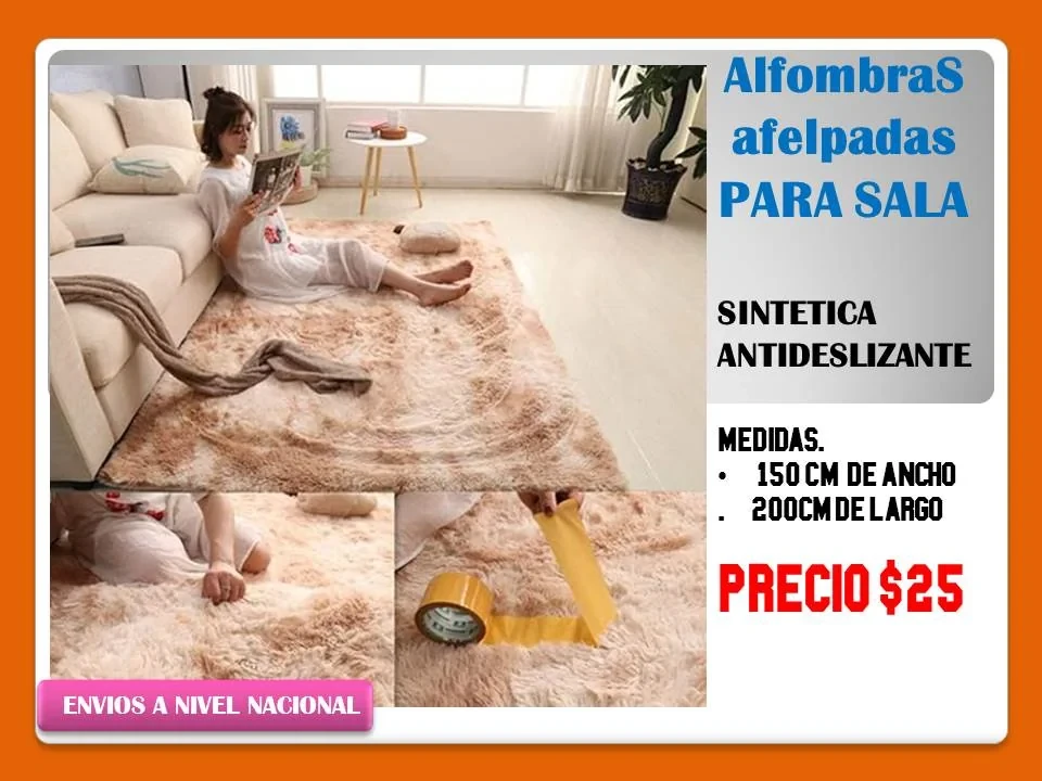 Alfombras afelpadas 