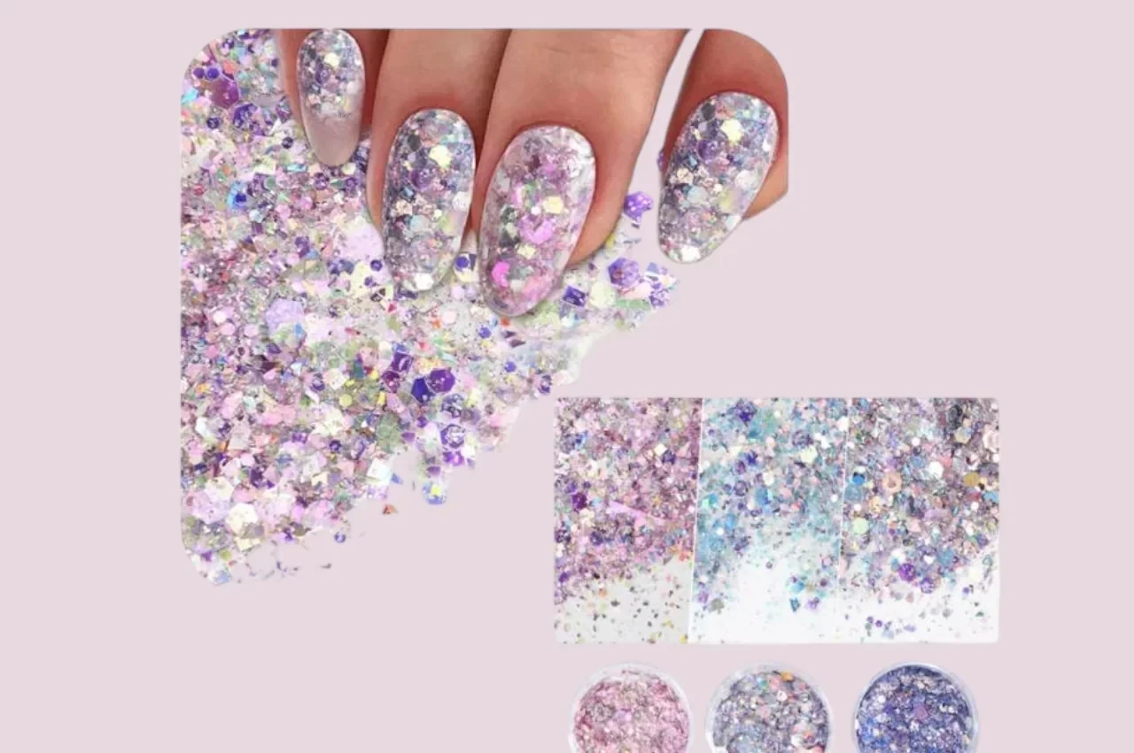 cristal glitter cola de sirena