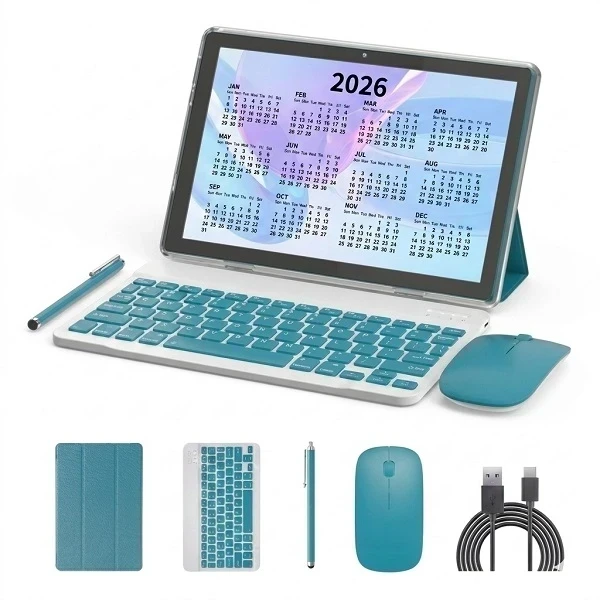 Tablet CP21 128GB 4+16GB RAM con Teclado y Mouse 4