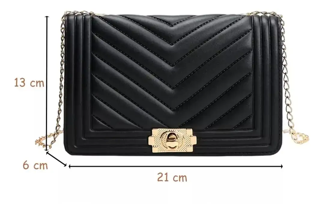 Bolso crossbody negro 3