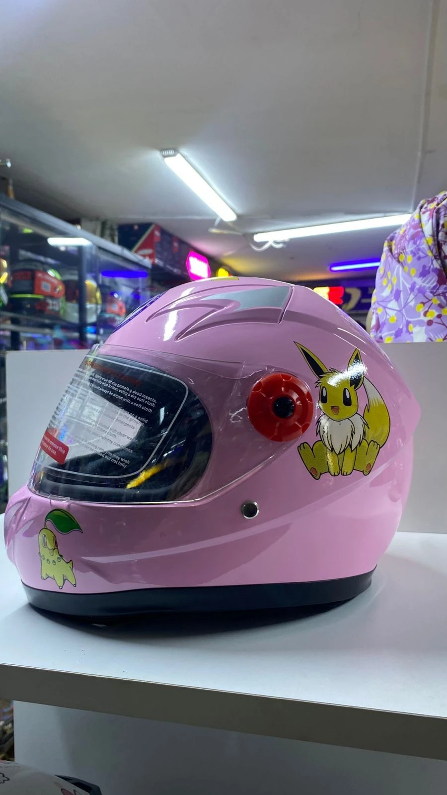 CASCO NIÑA ROSA