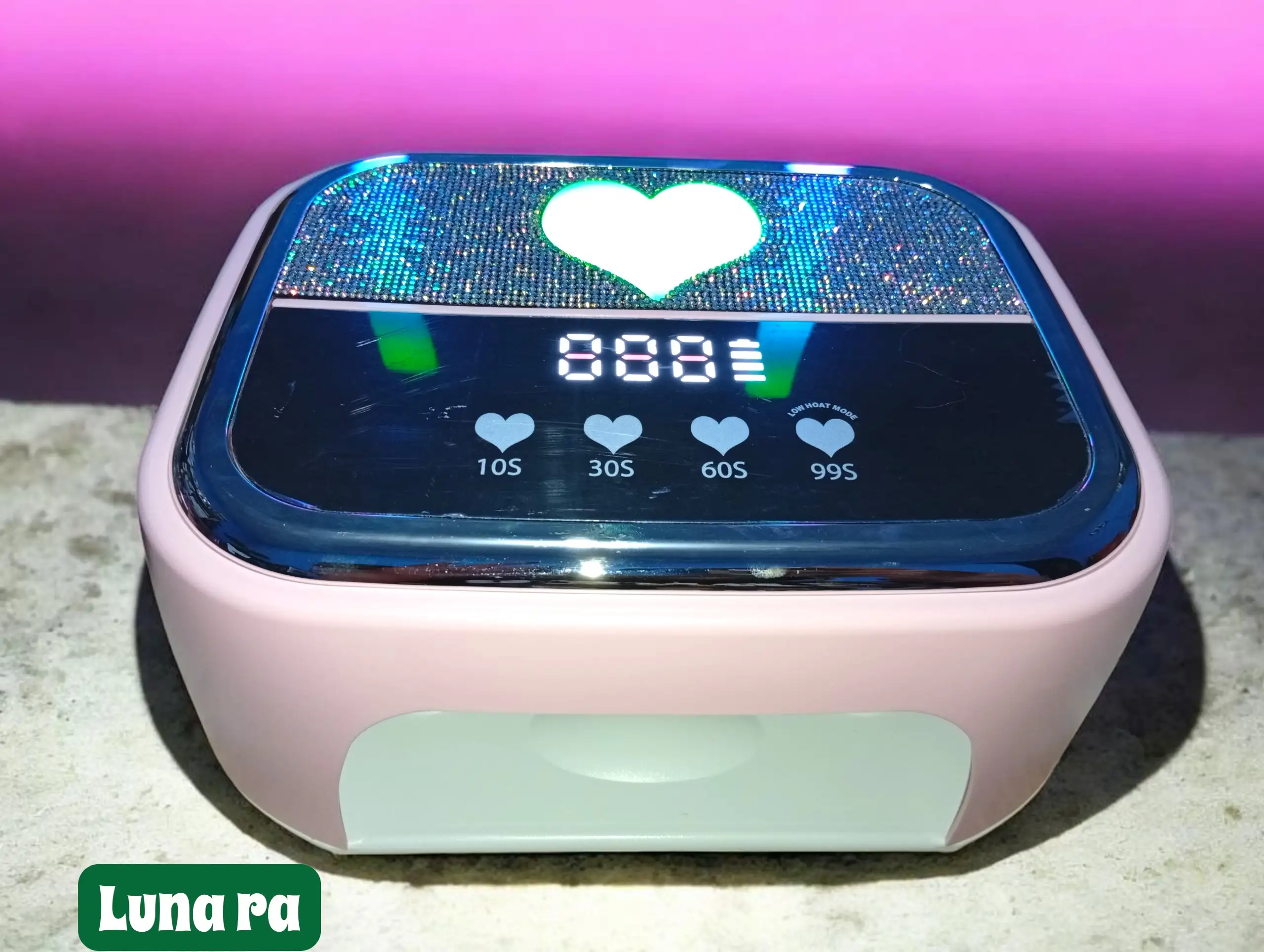 LAMPARA DE UÑAS RECARGABLE  2