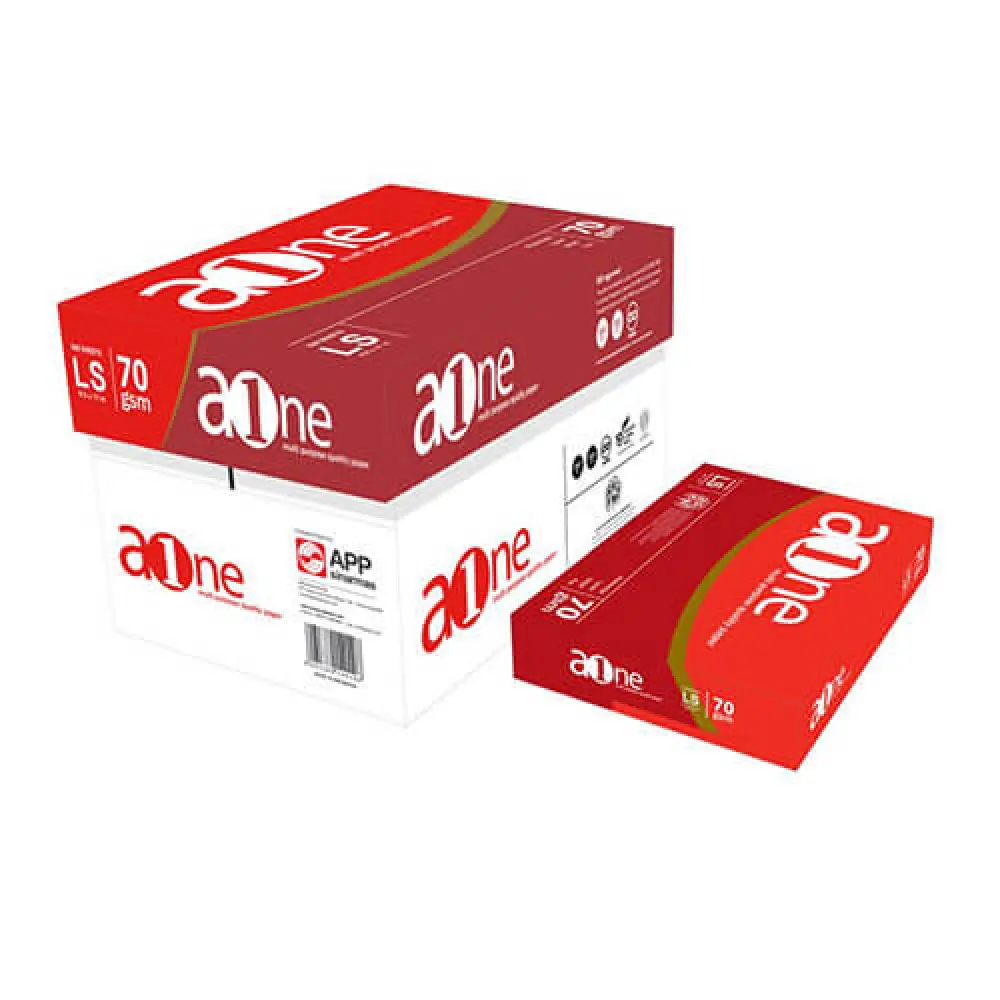 PAQUETE DE 500 HOJAS BLANCAS AONE CARTA 2