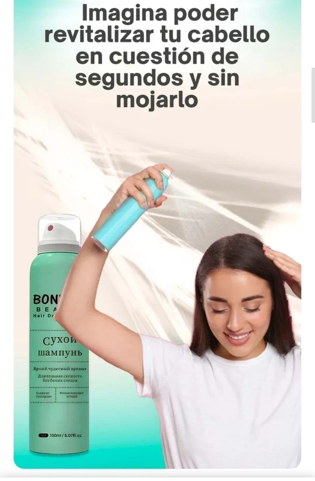 SHAMPOO EN SECO - BONVITA 150 ml ☺️ 