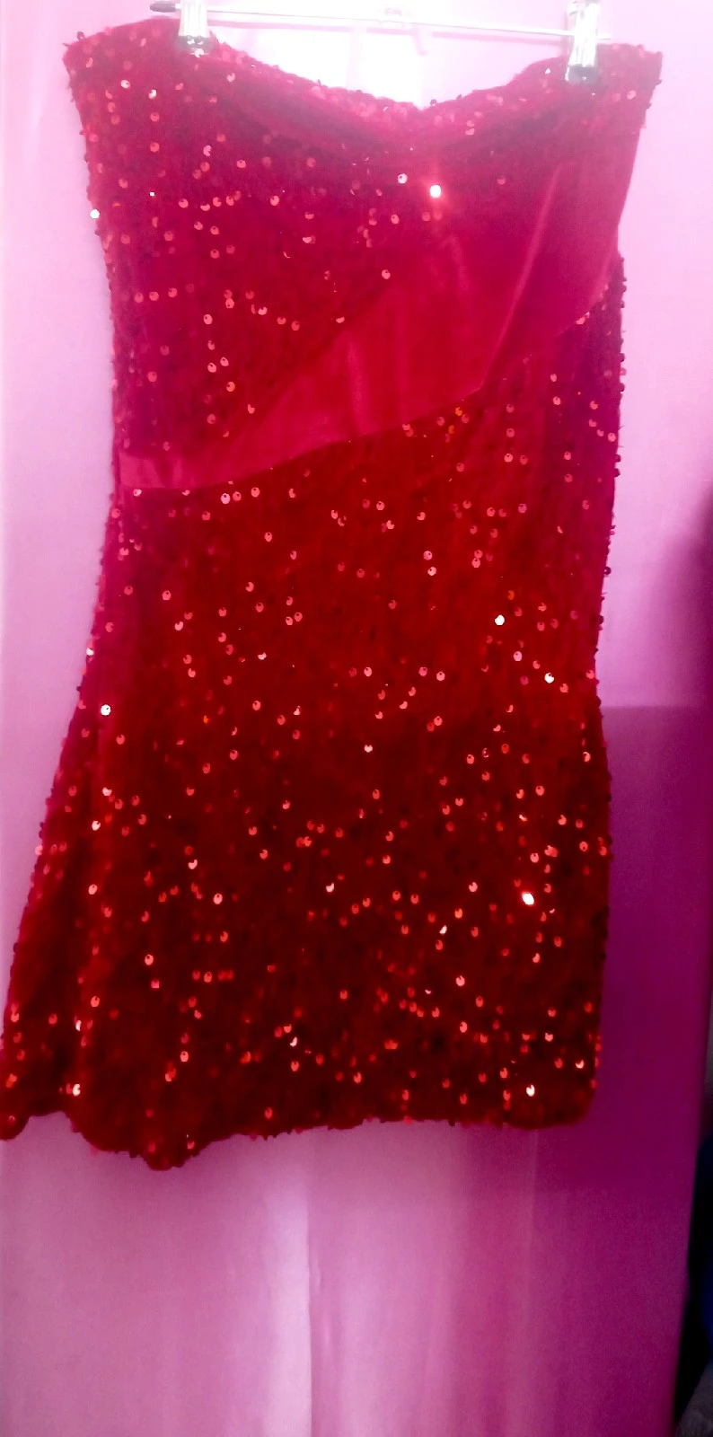 Vestido Corto Strapless