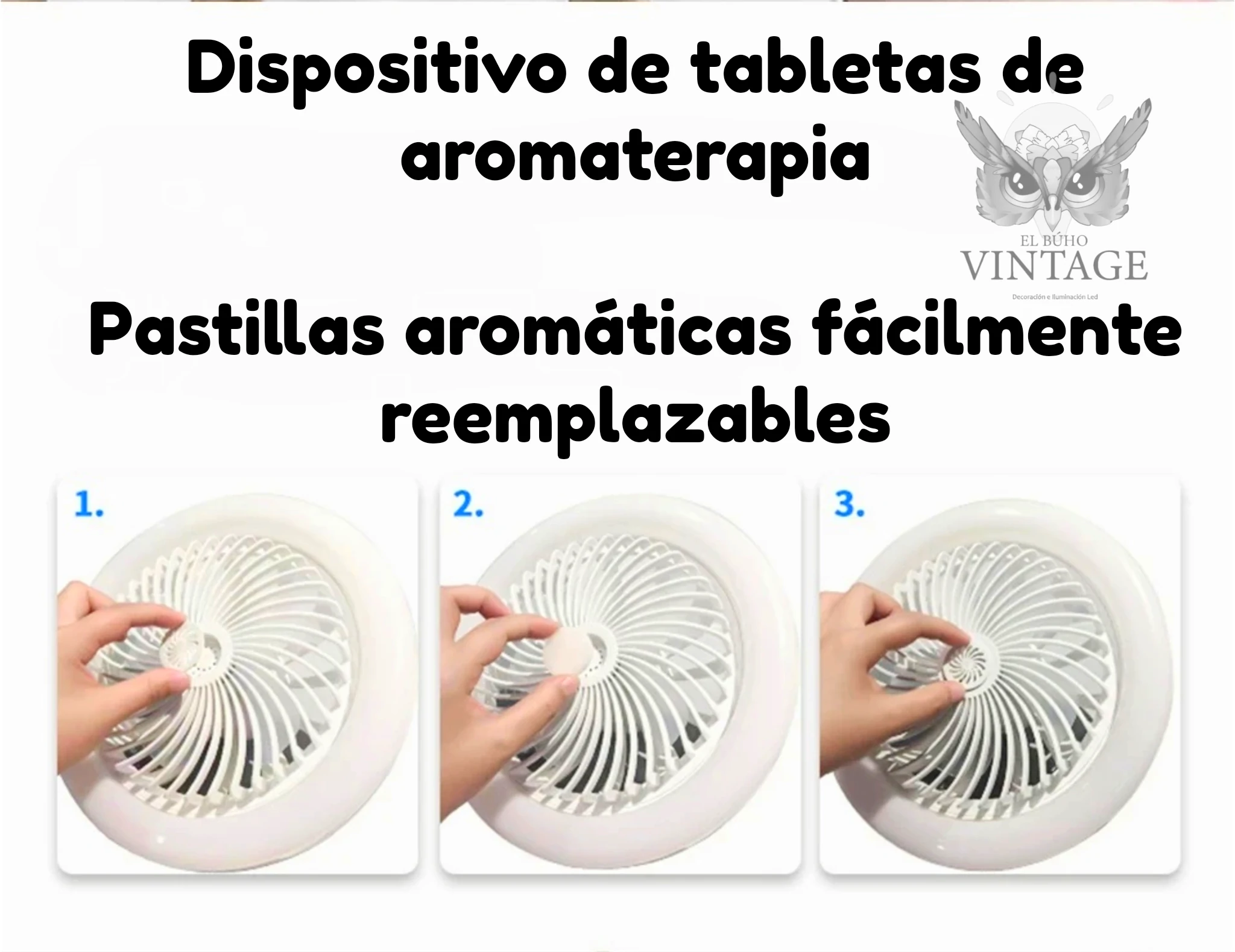 FOCO LED VENTILADOR  3