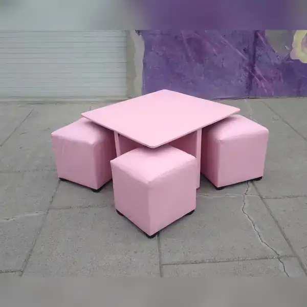 Mesas De Centro Con Taburetes 5