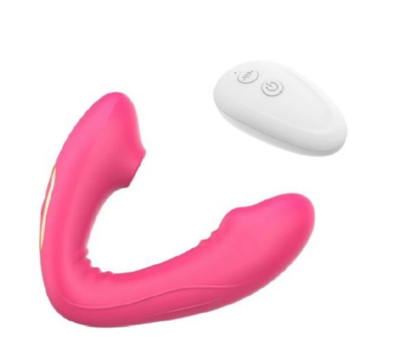 Vibrador Succionador 2 En 1 Control Remoto