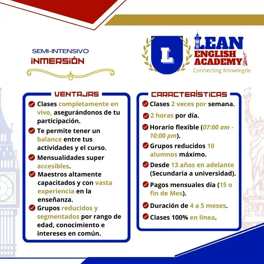 Inmersión Semi Intensivo
