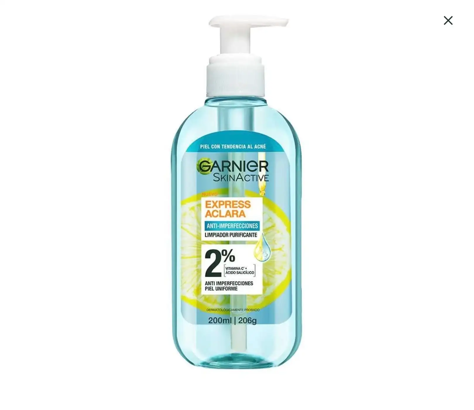 GEL LIMPIADOR ANTI-IMPERFECCIONES CON ÁCIDO SALICÍLICO