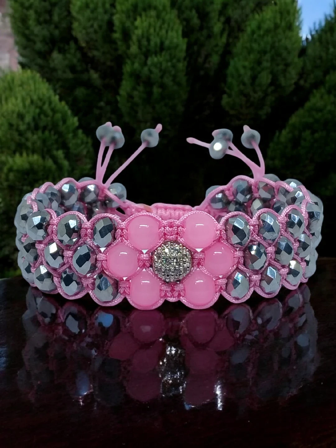 Pulsera Cuarzo Rosa 2