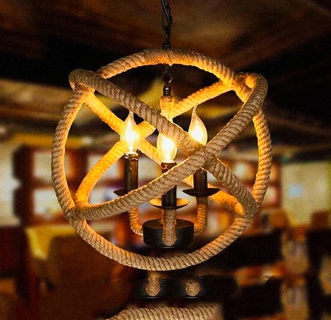 Lámpara Colgante estilo Candelabro 🔱 3
