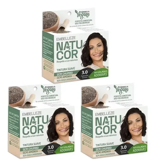 Tinte Natucor Vegano de Novex 3.0