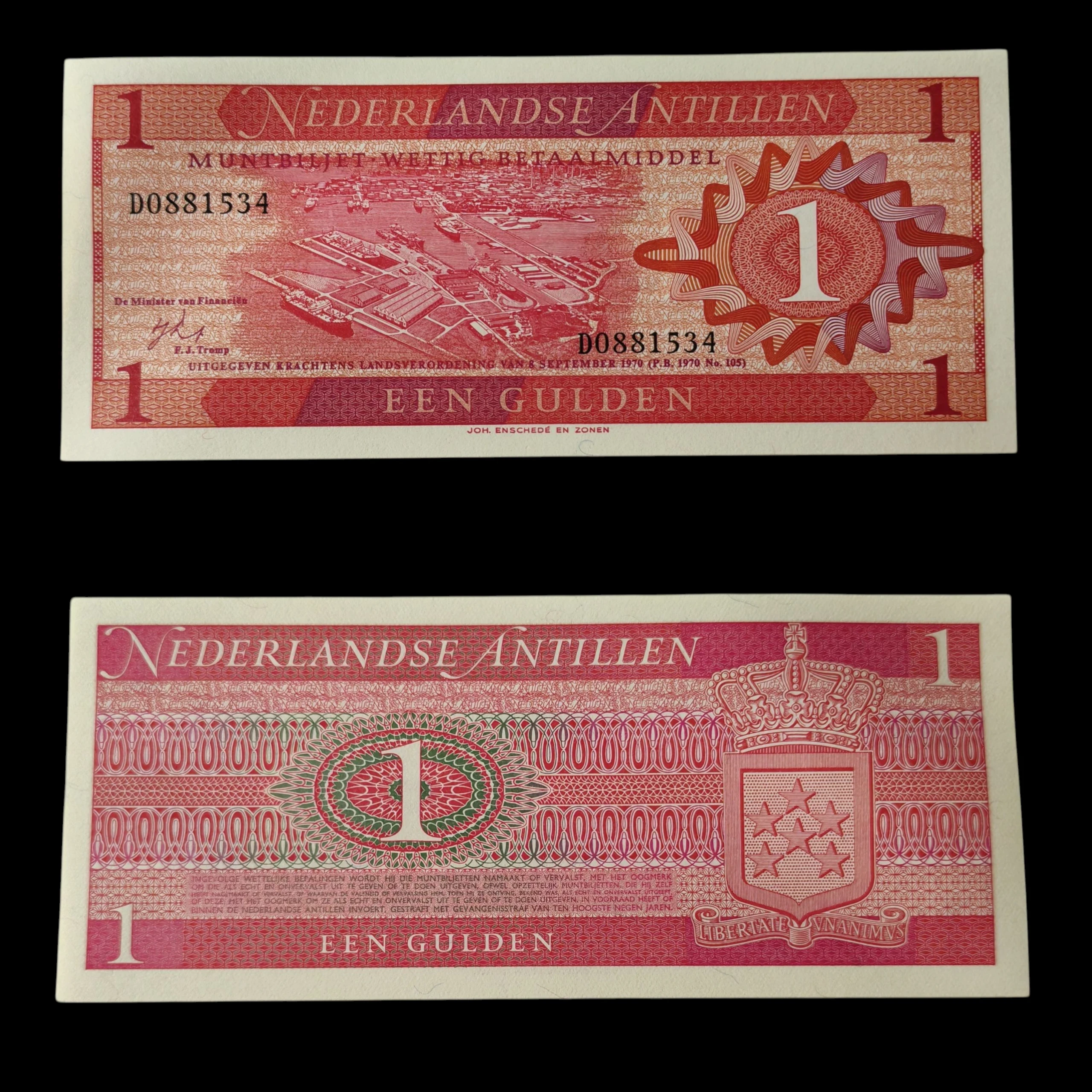 ° Antillas Holandesas 1 gulden UNC