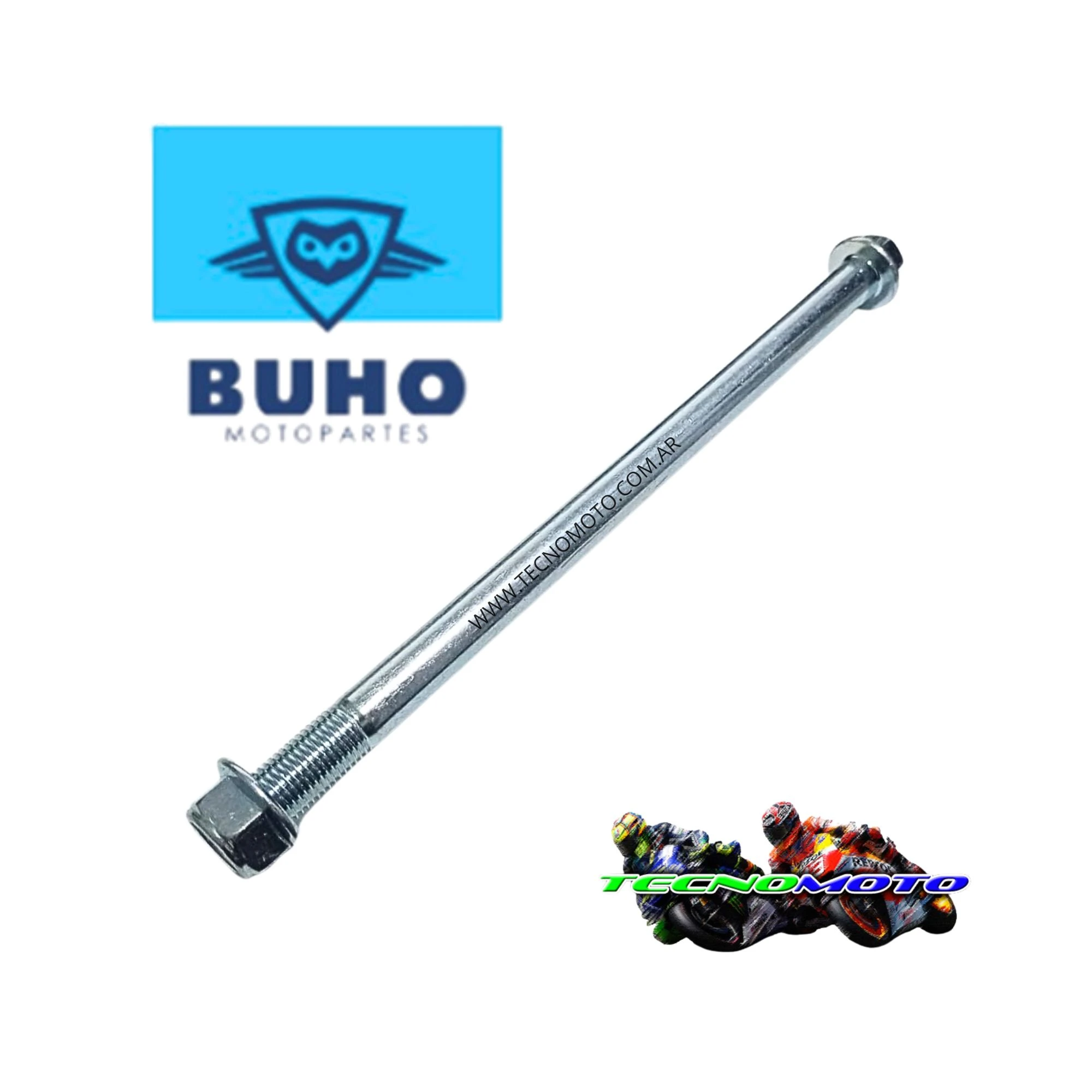 EJE DELANTERO HONDA 100 BIZ/SMASH. (Ø12/L.210)-3624