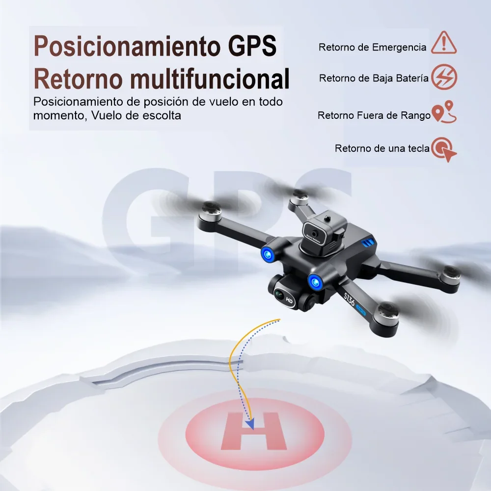 Drone GPS Profesional S136 Wifi  7
