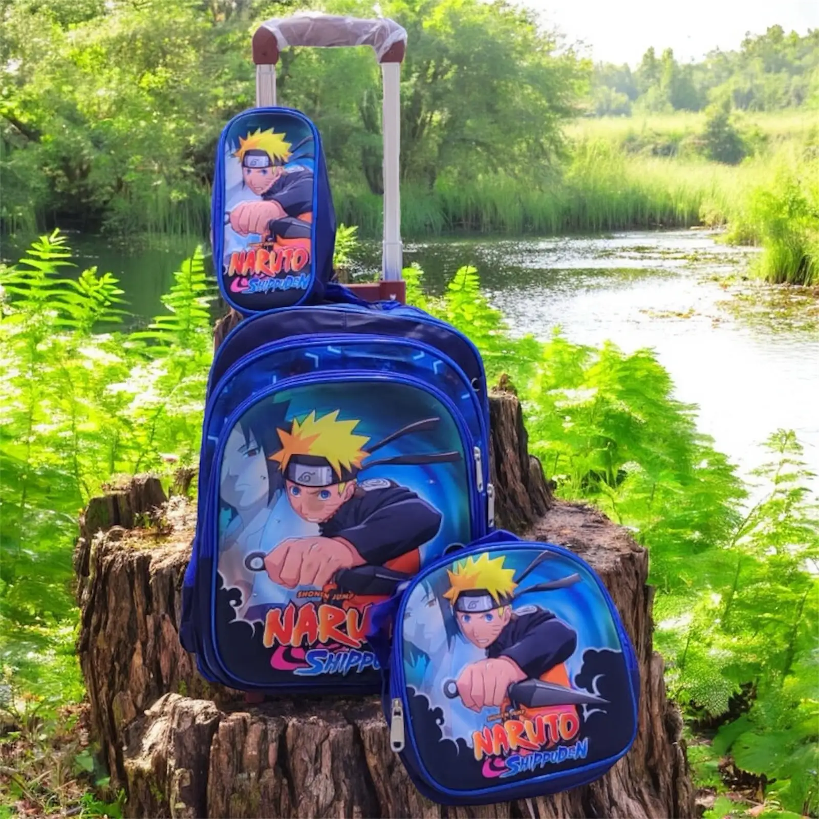 Combo mochila con carrito