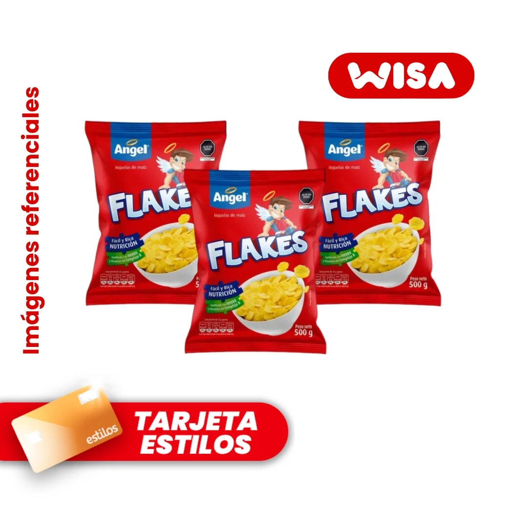 EXCLUSIVA PARA TARJETA ESTILOS - Cereal Angel Flakes