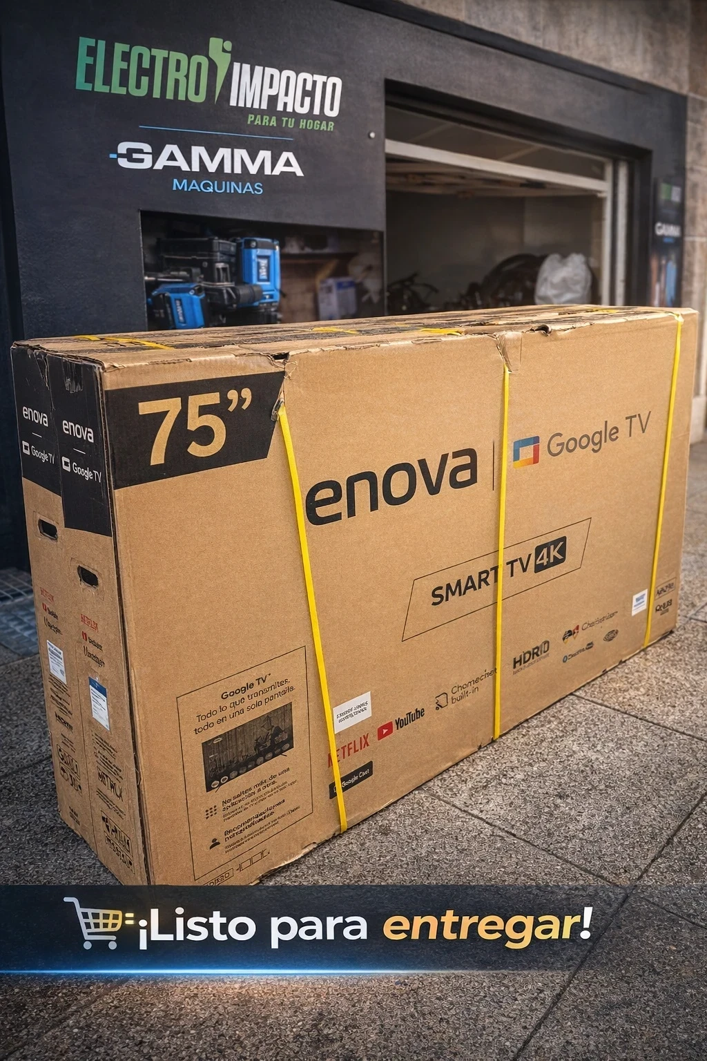 Smart TV Enova 75 Google TV