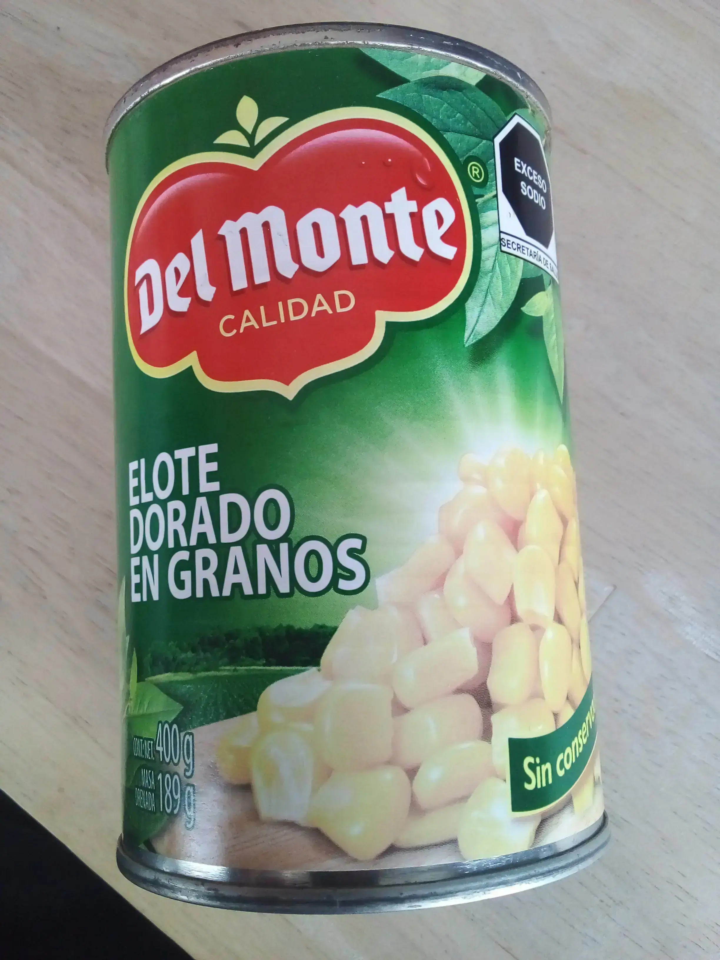 Elote dorado en granos 400 g