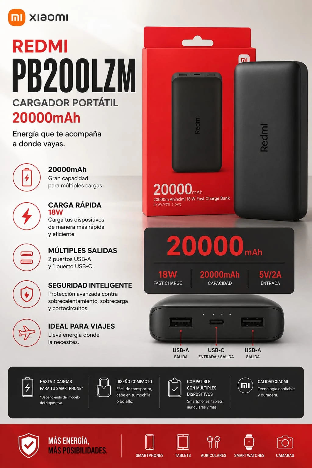 Cargador portátil Xiaomi