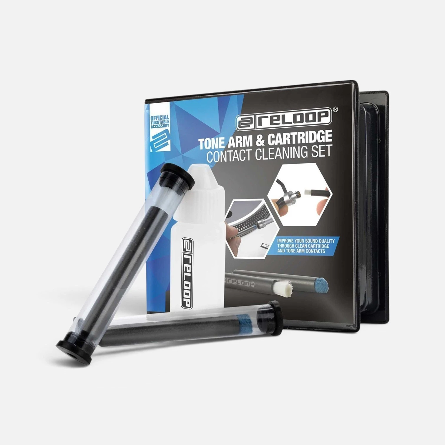 TONE ARM AND CARTRIDGE CONTAC CLEANING SET RELOOP 4