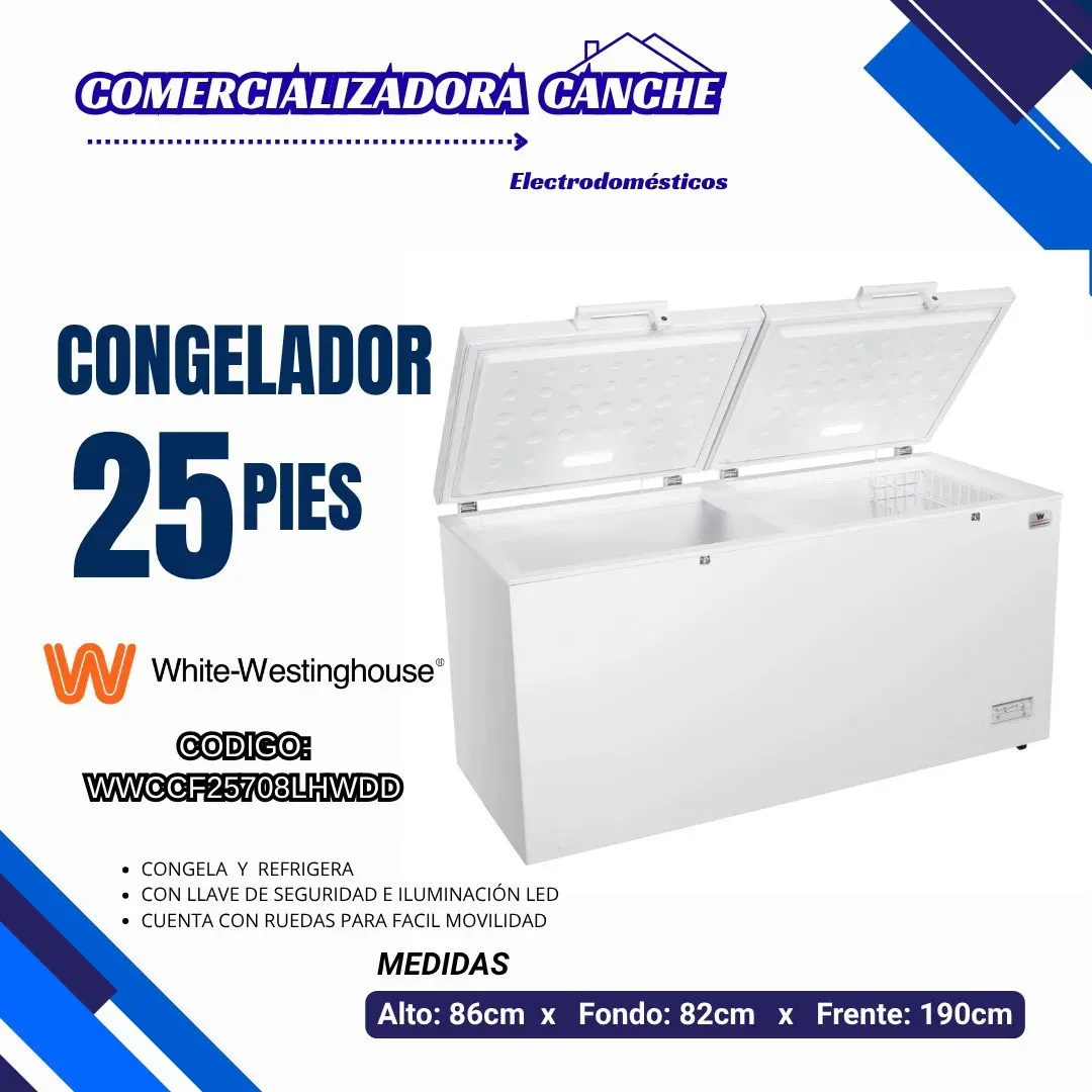 CONGELADOR 25PIES WESTINGHOUSE