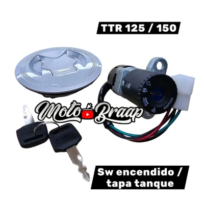 TTR 125 TTR 150 Combo SW Encendido + tapa tanque GX 30983-831243