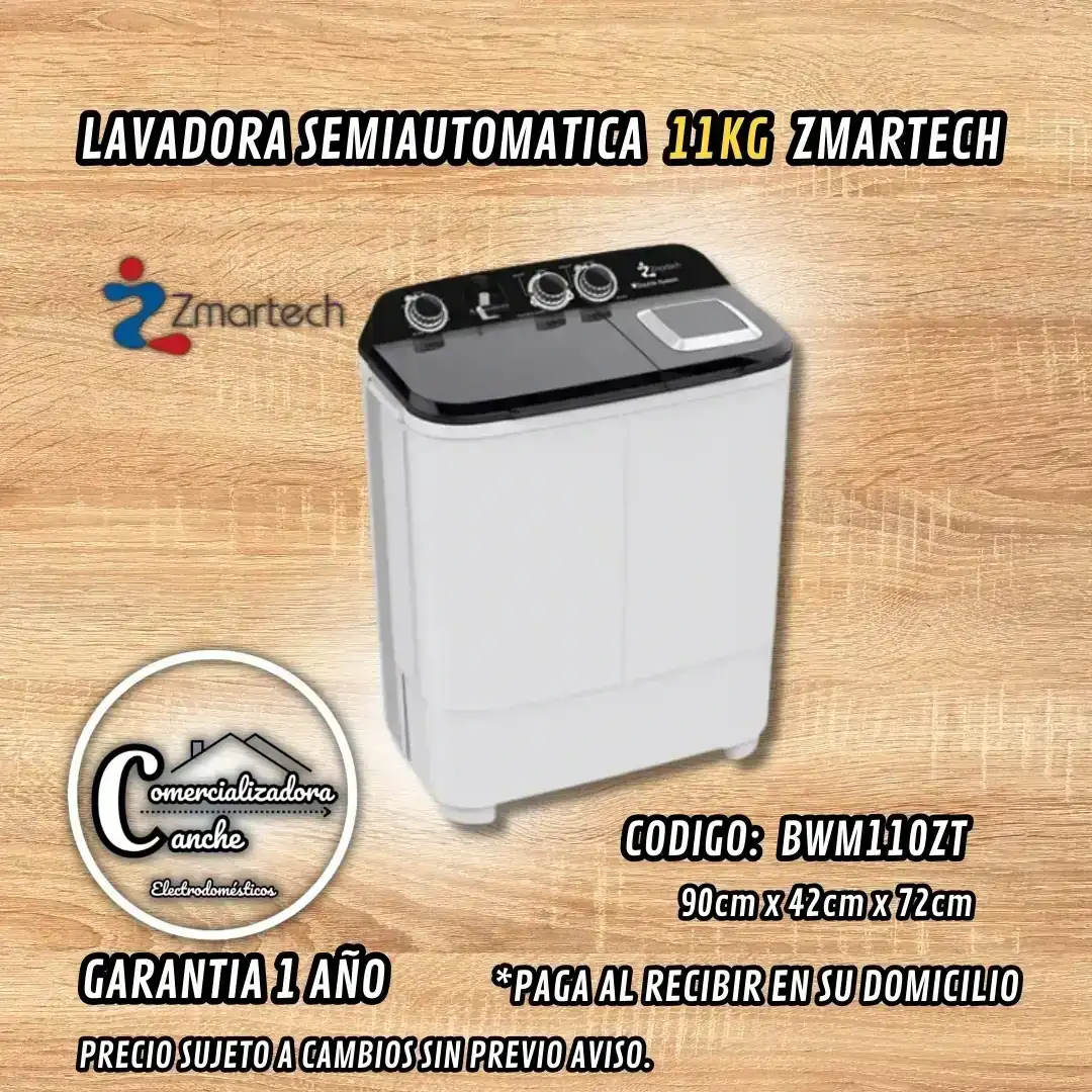 LAVADORA 11KG ZMARTECH