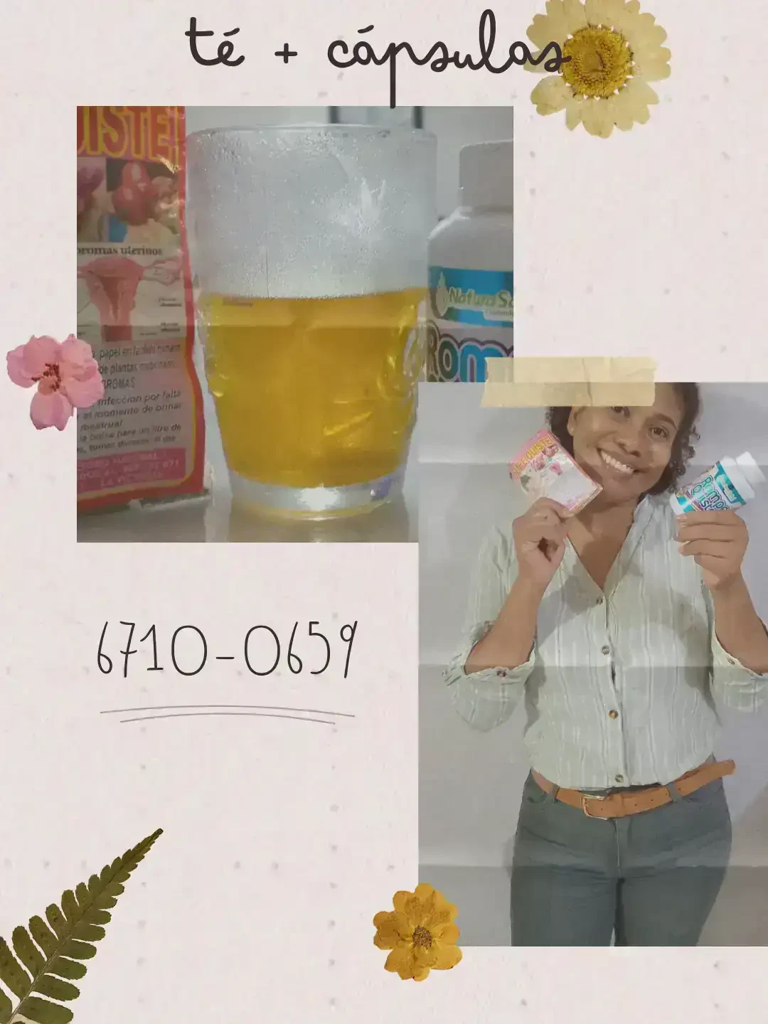Té + cápsulas