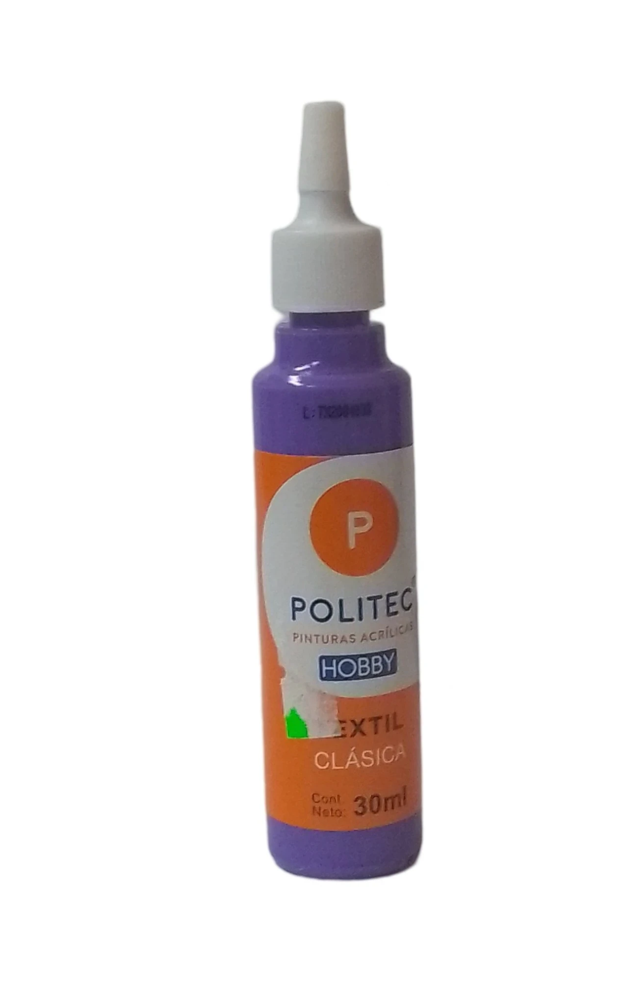 Pintura textil 30 ml politec morado 