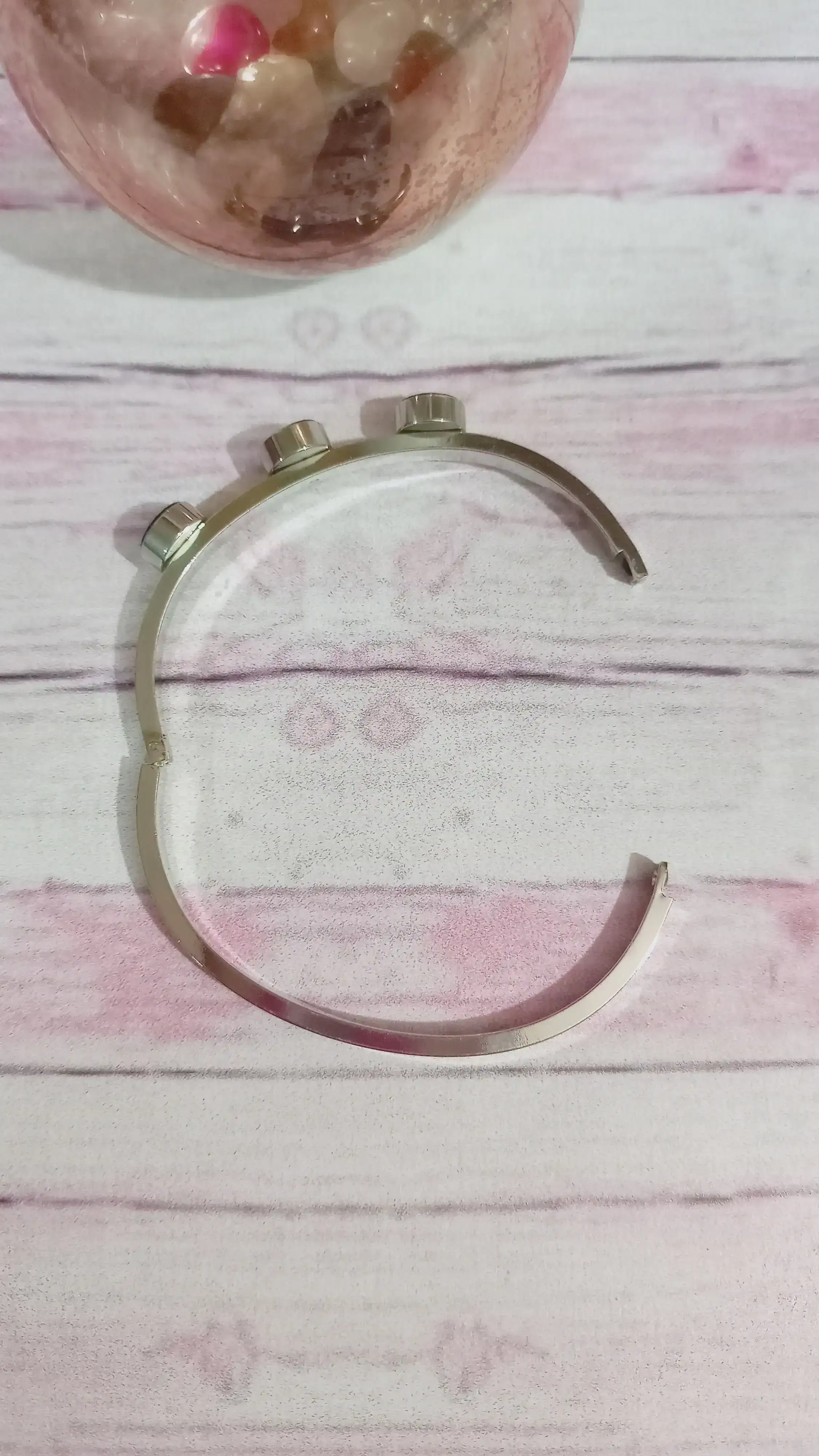ESCLAVA BISAGRA CON STRASS ROSA!!! DIVINA 4