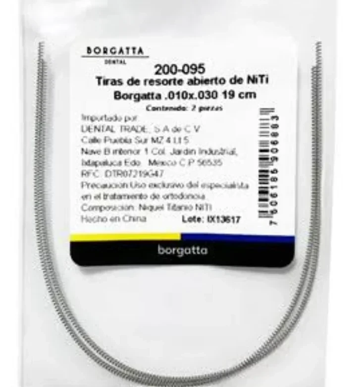 TIRA DE RESORTE ABIERTO BORGATTA SUELTO