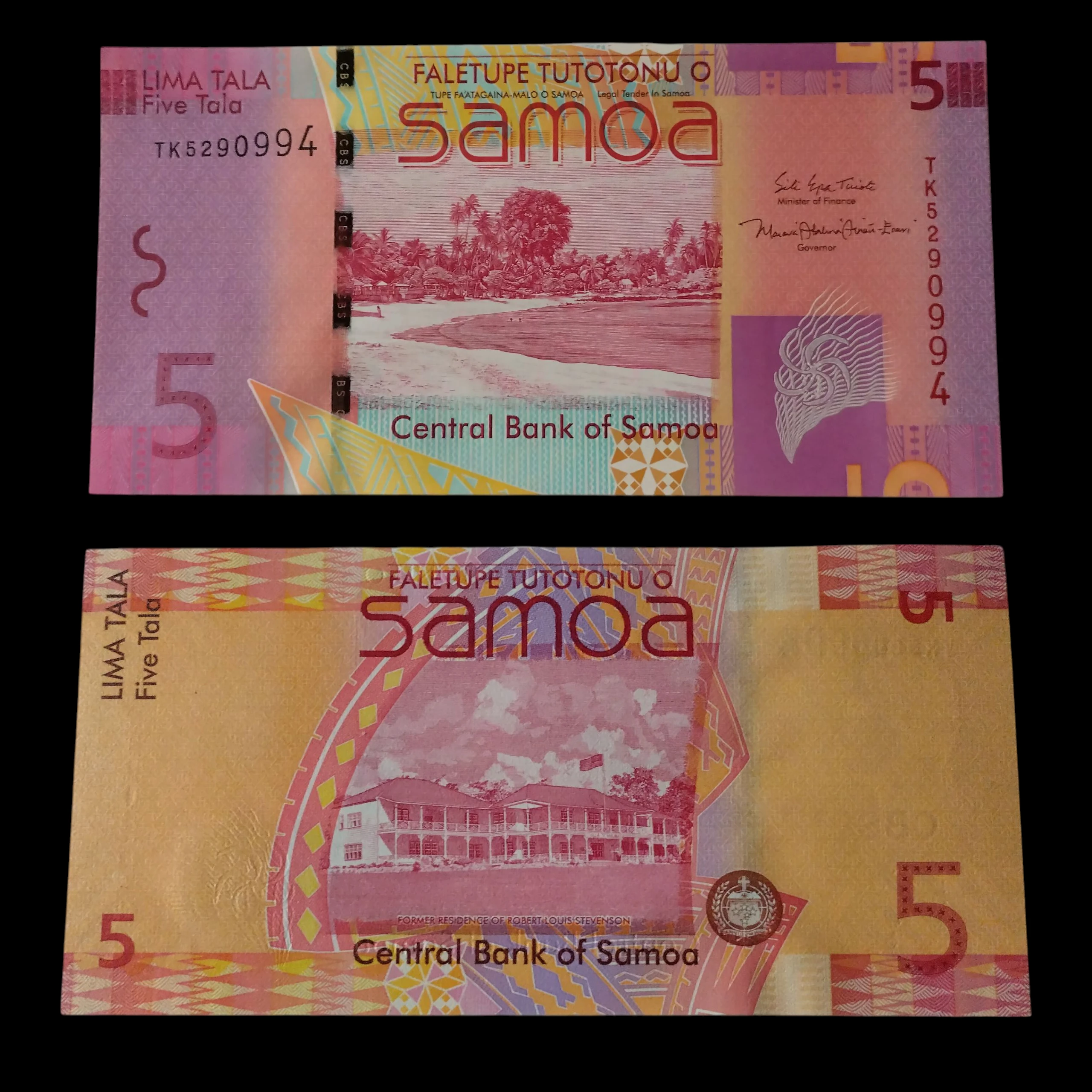 • Samoa 5 Tala UNC