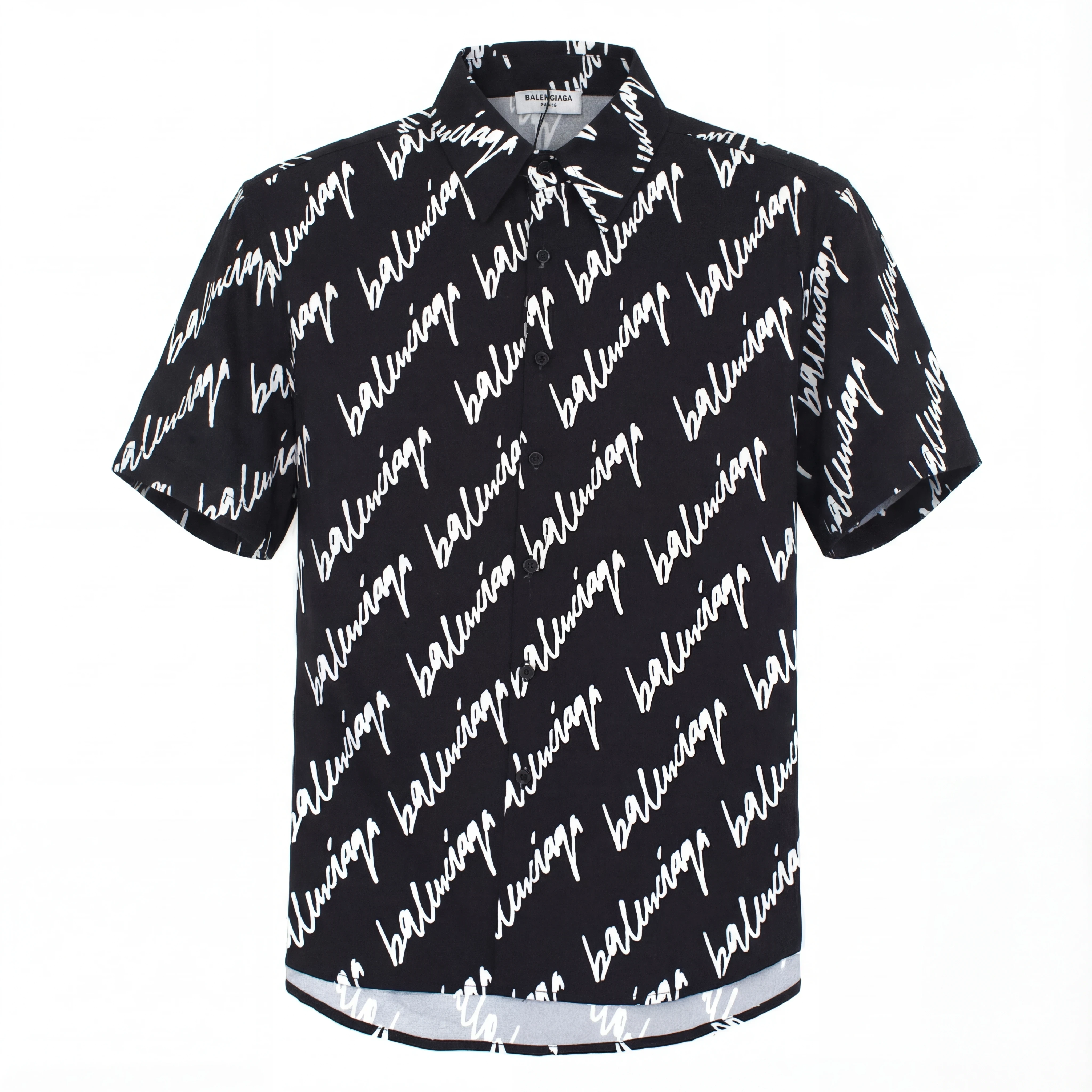 Camisa Manga Corta Balenciaga