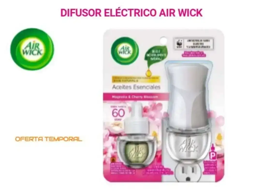 Difusor eléctrico Air Wick + 1 repuesto 