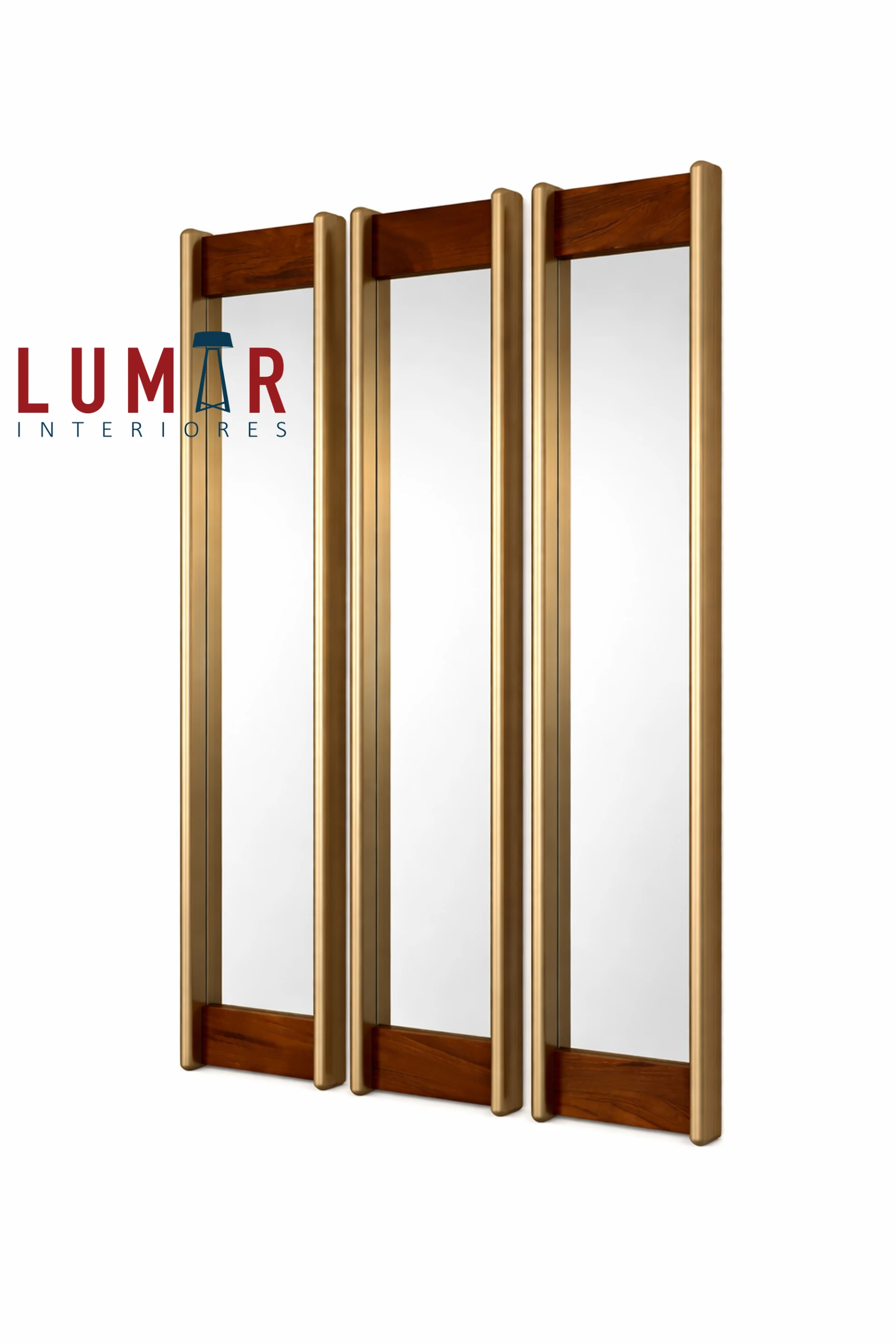 Espejos Parota MONUMENTAL Set 3 Rectangular 2