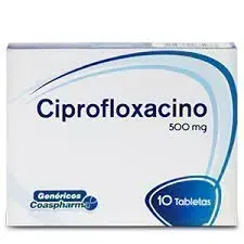 CIPROFLOXACINA 500 MG CJA X 10 TAB COASPHARMA