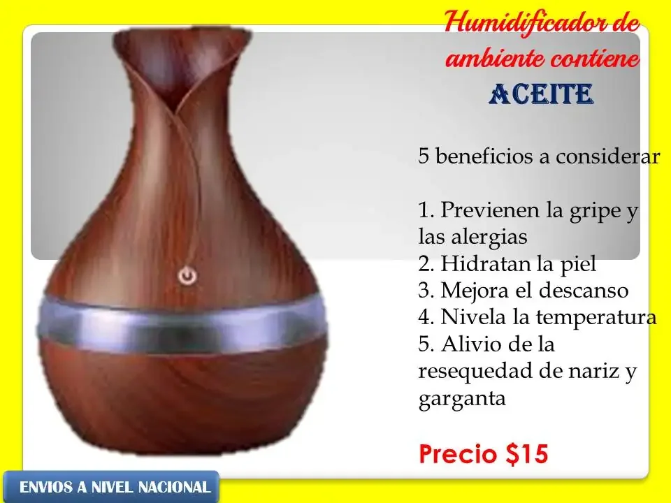 Humidificador ambiental  4