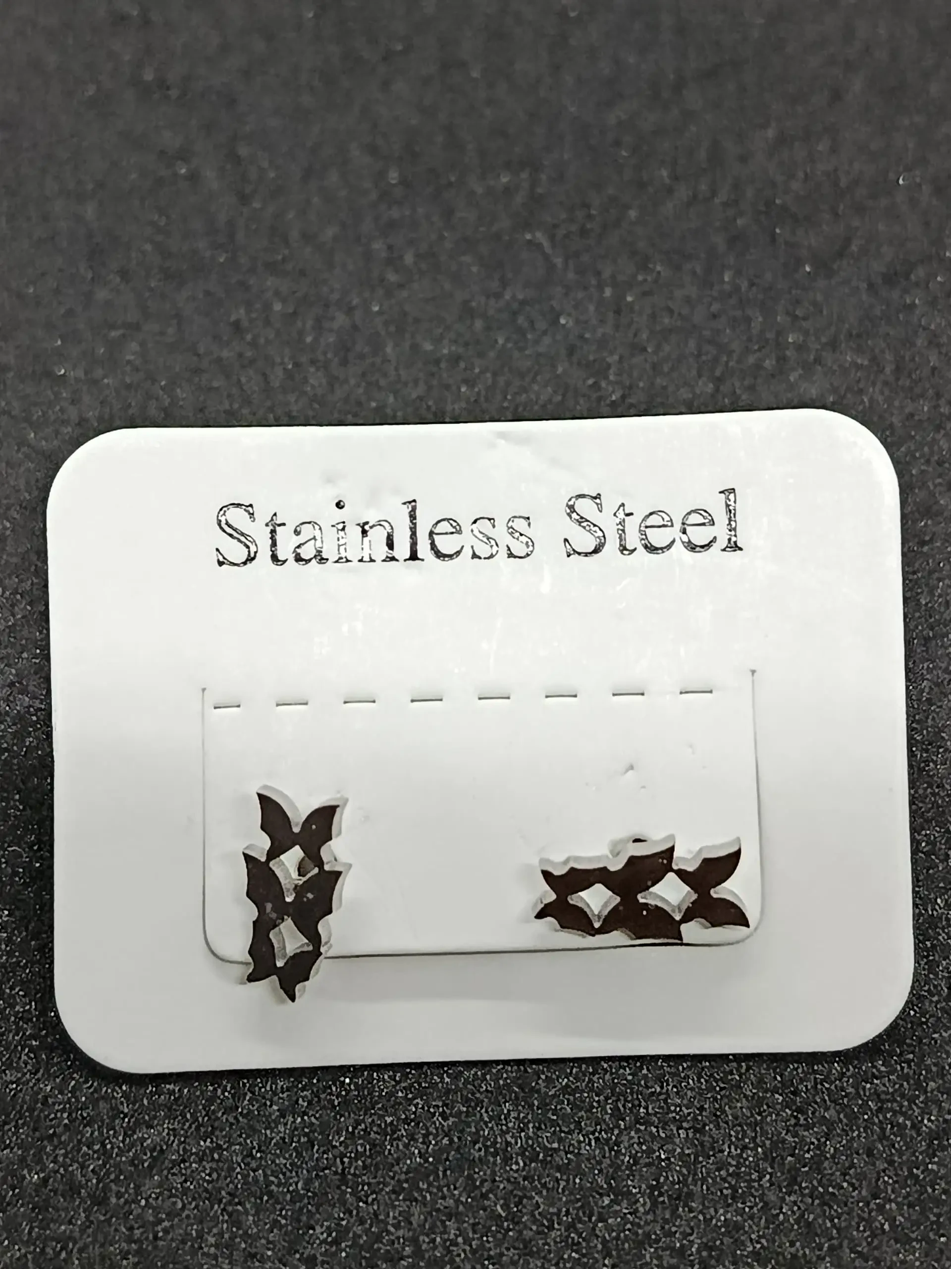 Zarcillos minimalistas/ Acero inoxidable 