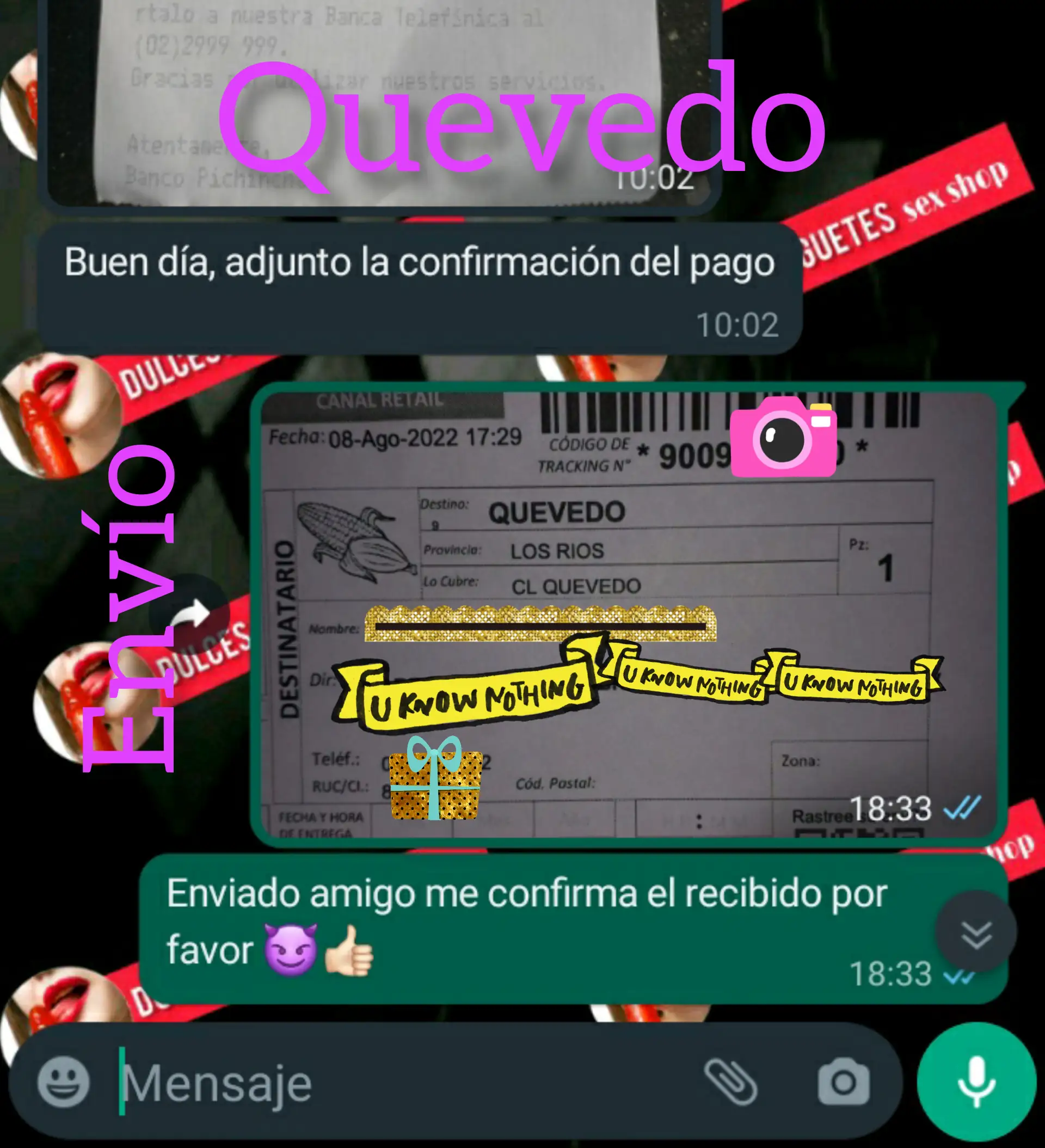 ENVÍOS A NIVEL NACIONAL