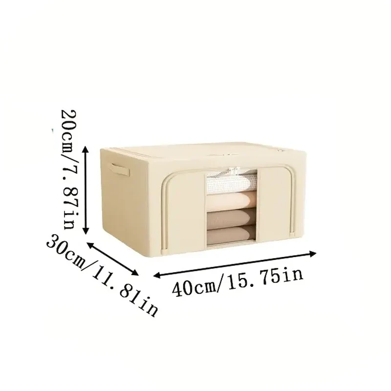 CAJA ORGANIZADORA DE TELA C/VISOR 600125 2