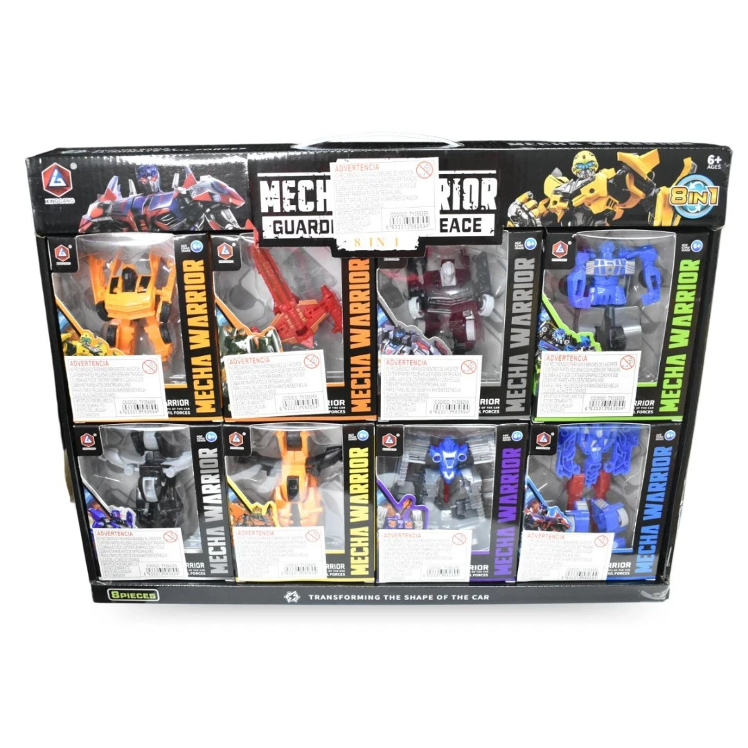 Transformers x8 Varios Robots 2