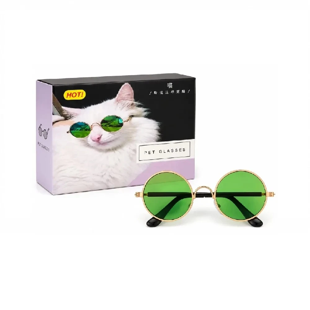 Lentes Para Gatos Pequeños – Livianos Y Cómodos Color Verde