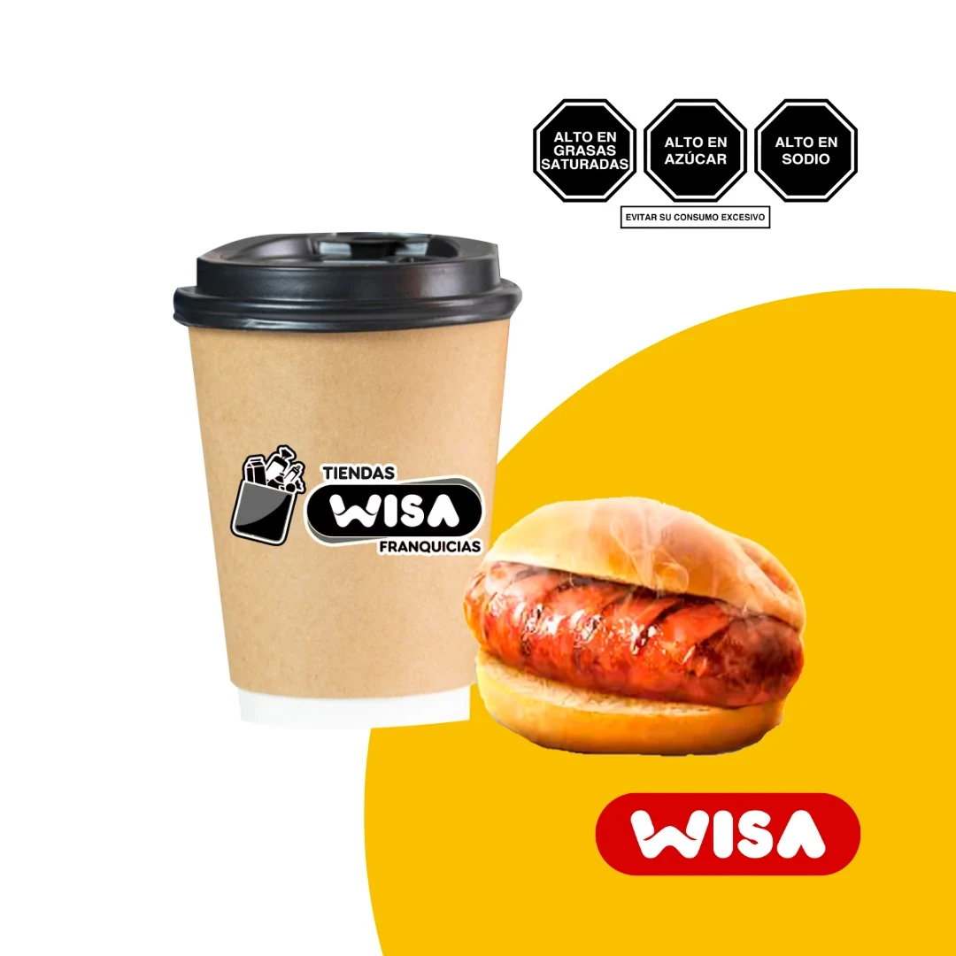 Choripan + Café 5 OZ